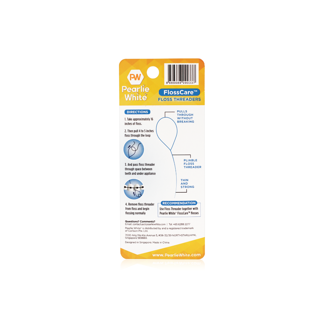 FlossCare™ Floss Threaders With Storage Case 30pcs
