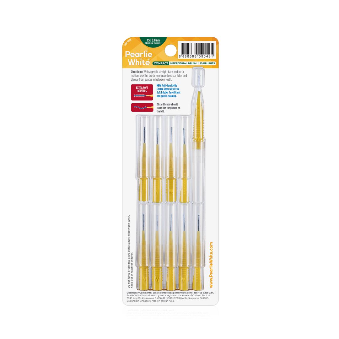 Compact Interdental Brushes - Pack of 10s