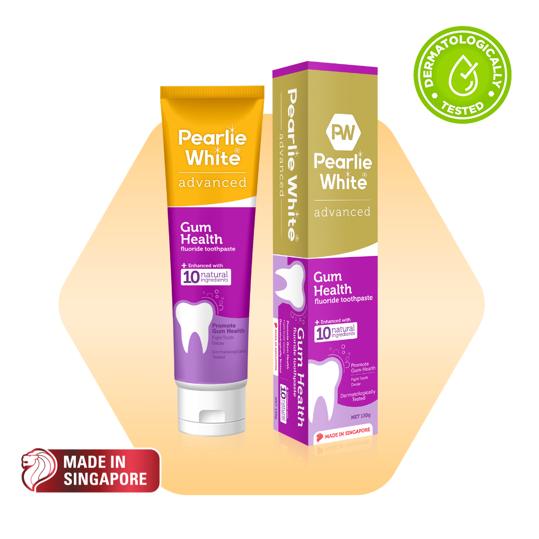 Advanced Gum Health Fluoride Toothpaste 130gm | Pearlie White