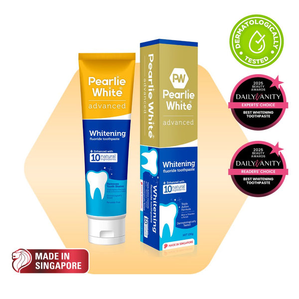 Advanced Whitening Fluoride Toothpaste 130gm