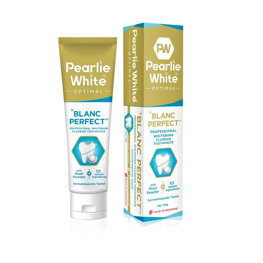 Optimal Blanc Perfect Professional Whitening Fluoride Toothpaste 110g- Triple Pack