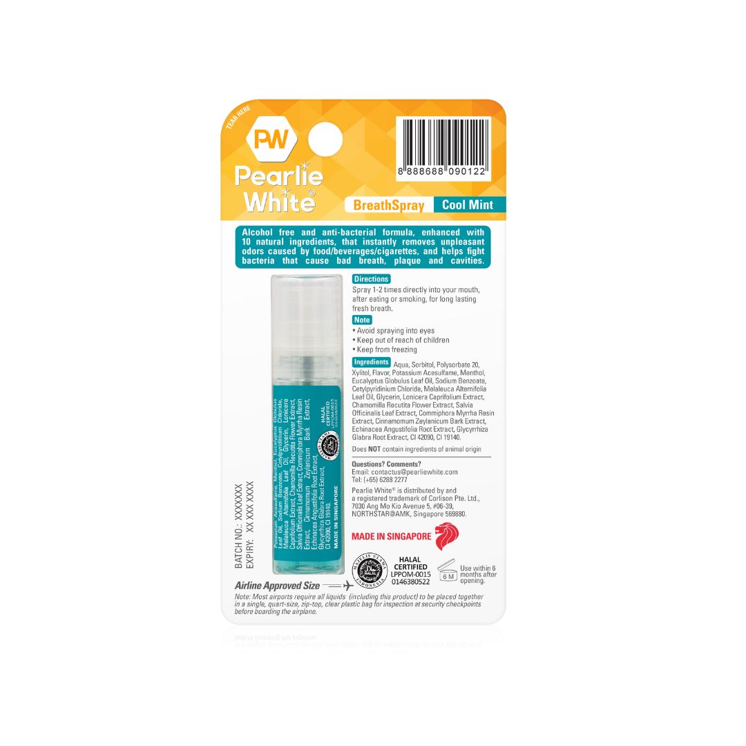 BreathSpray CoolMint (Alcohol Free) 8.5ml