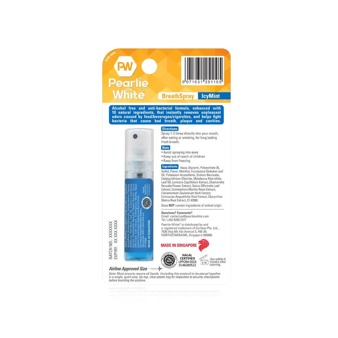 BreathSpray IcyMint 8.5ml - Triple Pack