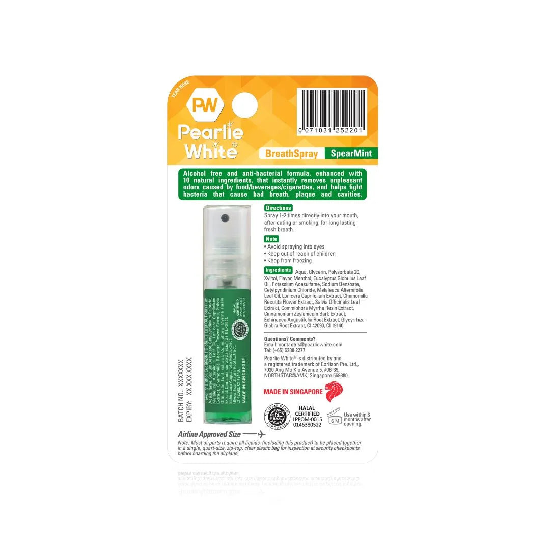 BreathSpray SpearMint 8.5ml - Triple Pack
