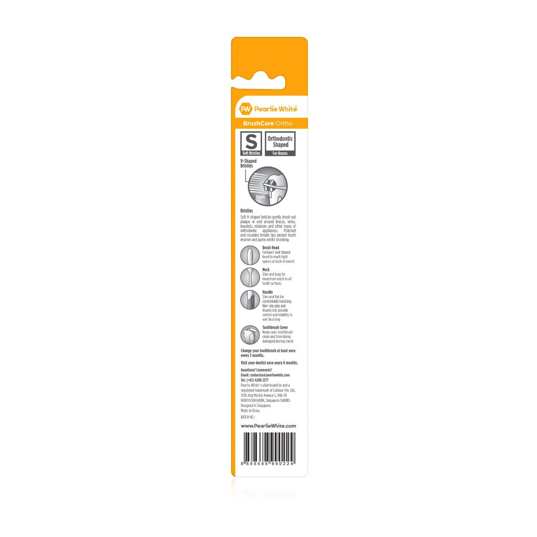 BrushCare Ortho Soft Toothbrush Triple Pack