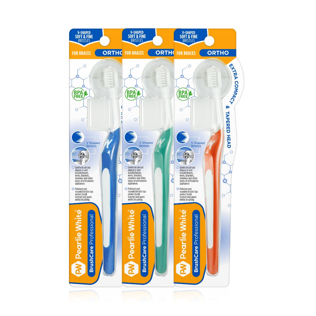 BrushCare Professional Ortho Soft Toothbrush Triple Pack