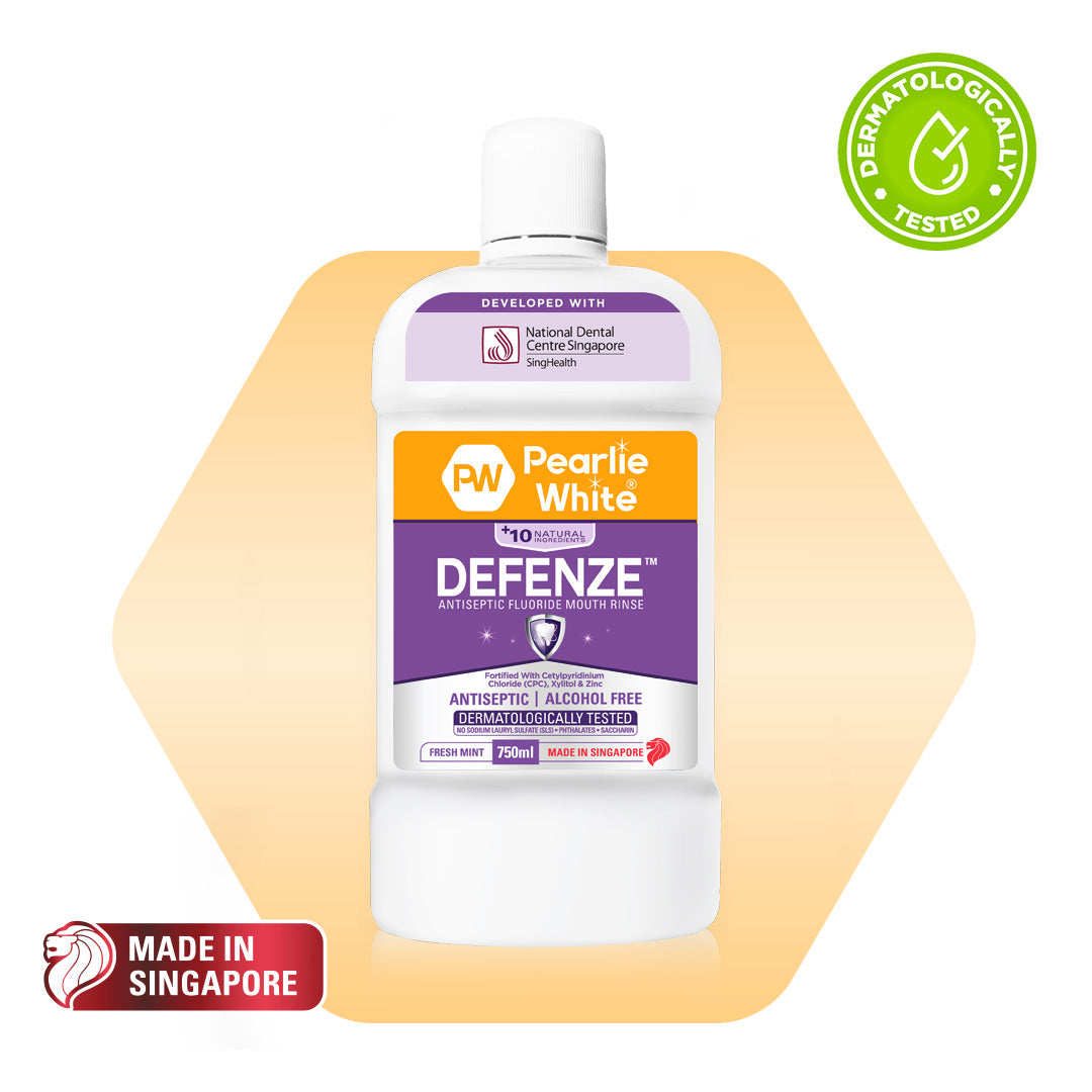 Defenze Antiseptic Fluoride Mouth Rinse 750ml