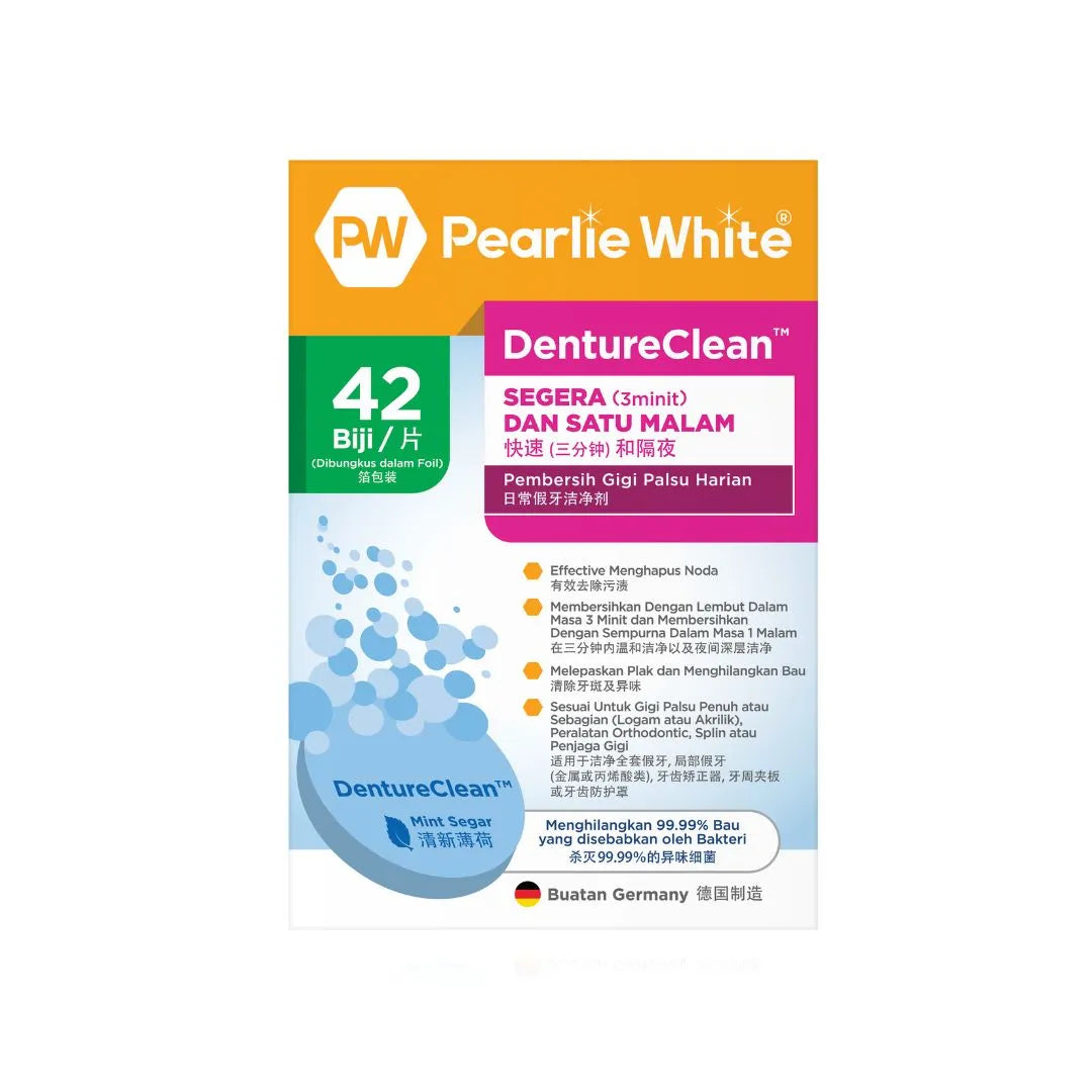 DentureClean - Denture Cleansing Tablets 42pcs