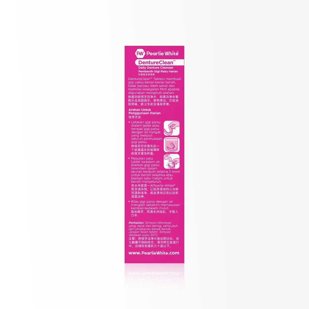 DentureClean - Denture Cleansing Tablets 42pcs