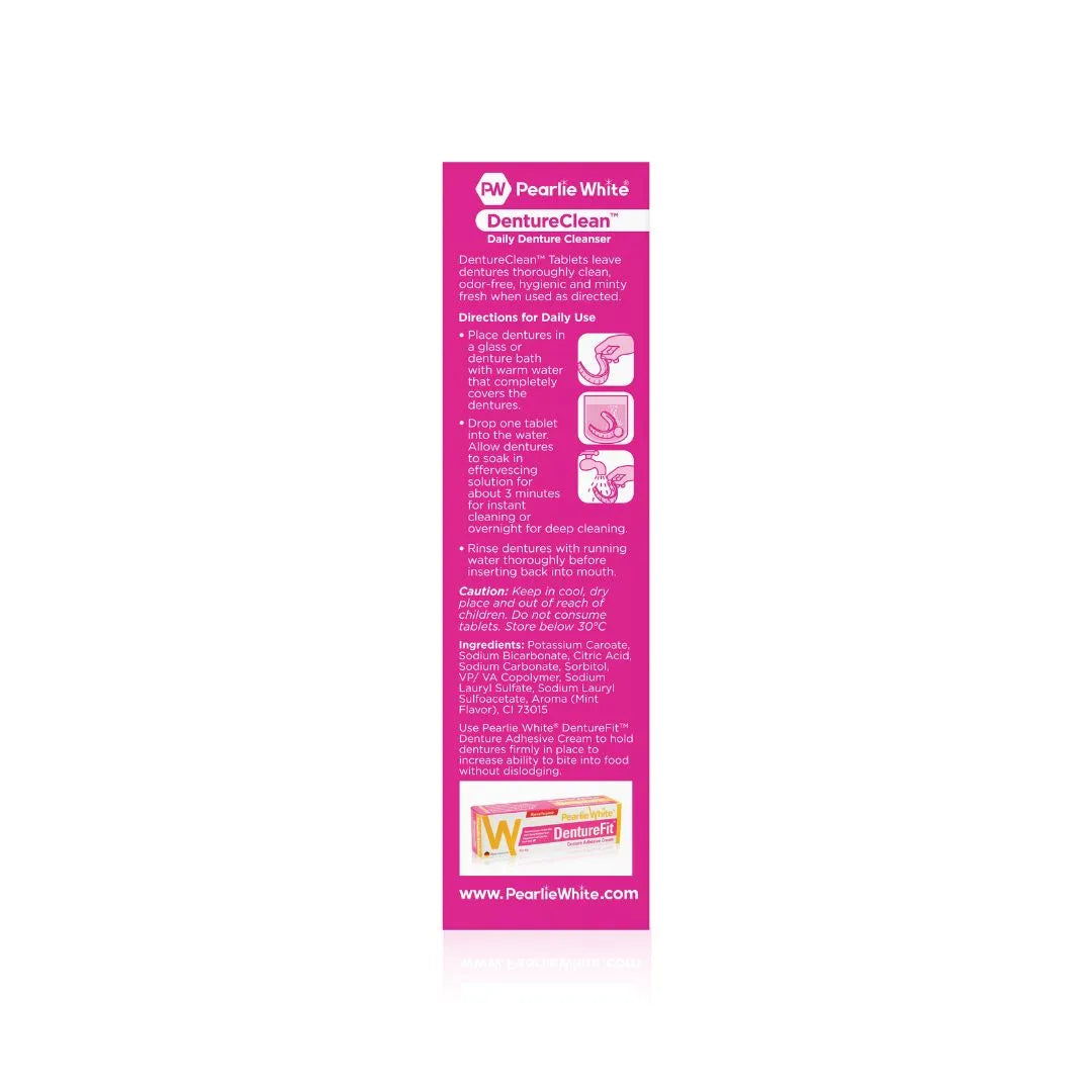 DentureClean - Denture Cleansing Tablets 42pcs