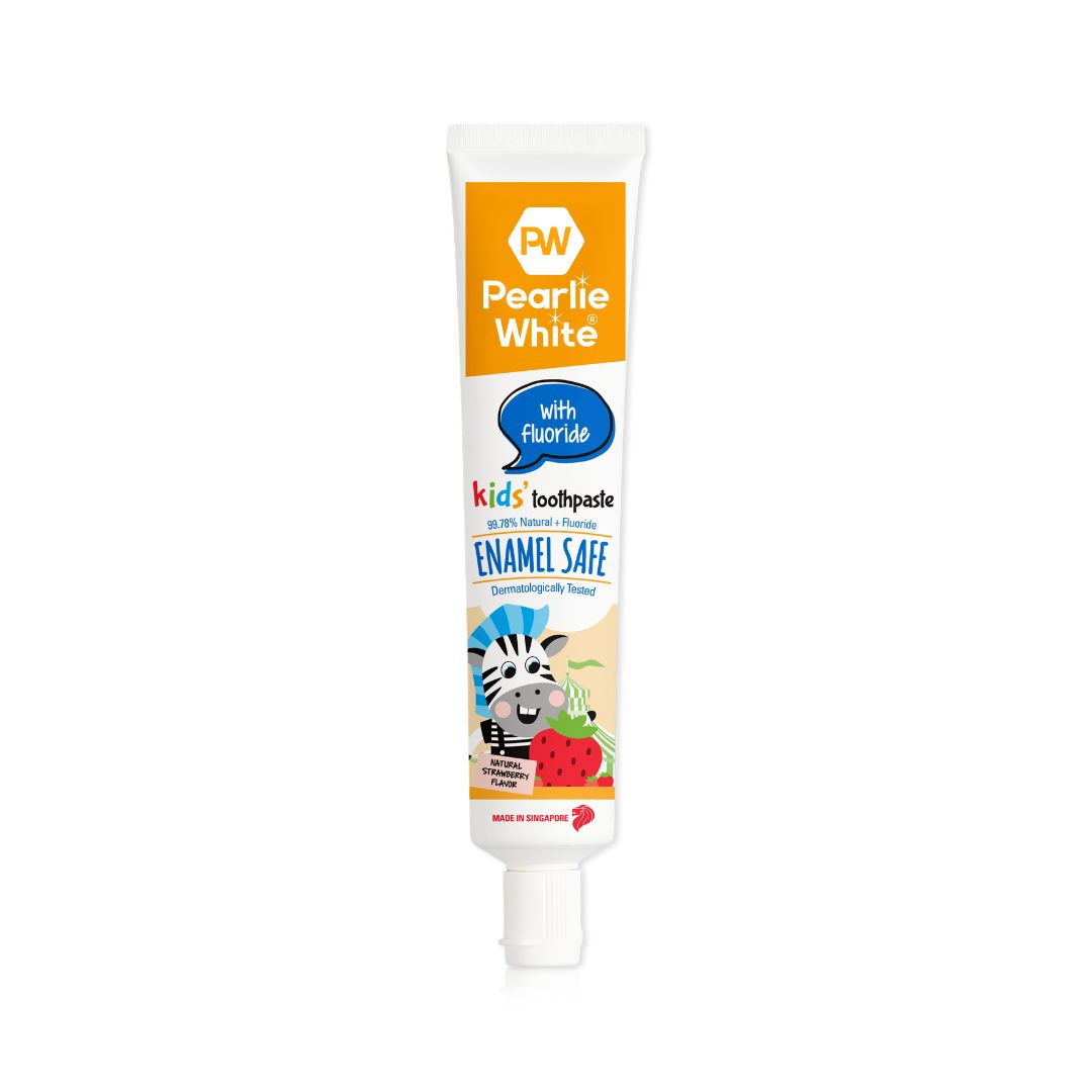 Enamel Safe Kids’ Fluoride Toothpaste (Strawberry) 45g