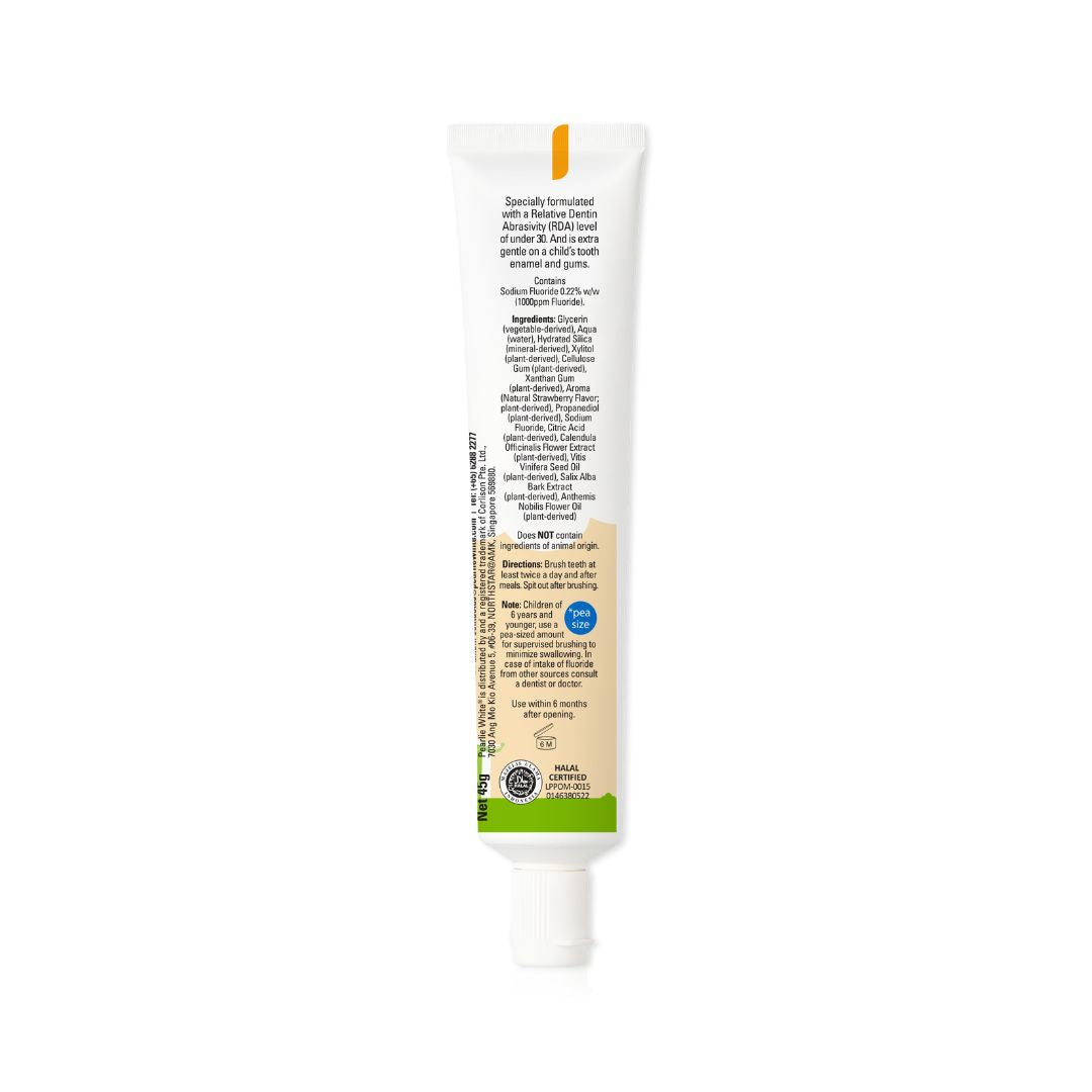 Enamel Safe Kids’ Fluoride Toothpaste (Strawberry) 45g