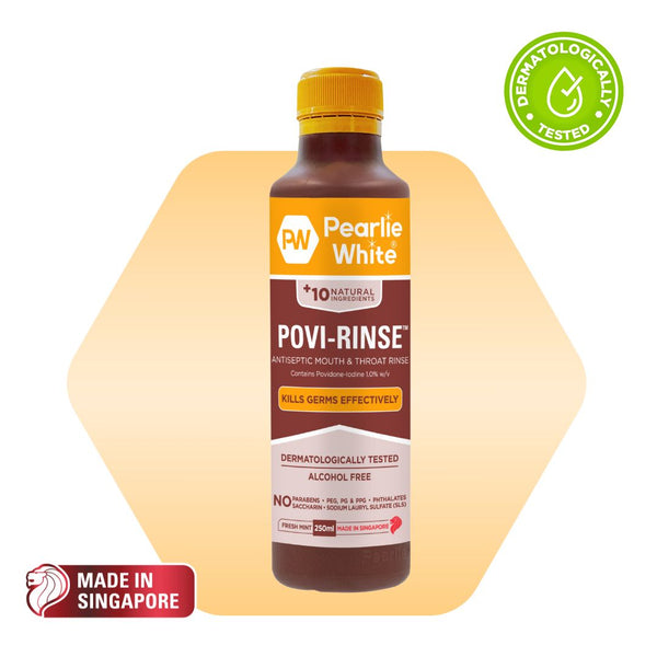 Povi-Rinse™ Antiseptic Mouth & Throat Rinse 250ml