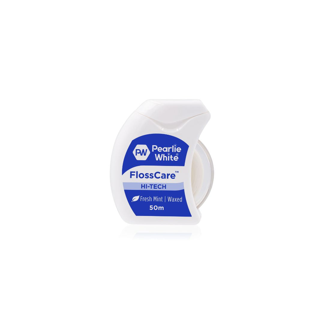 FlossCare Hi-Tech Waxed Mint Floss 50m
