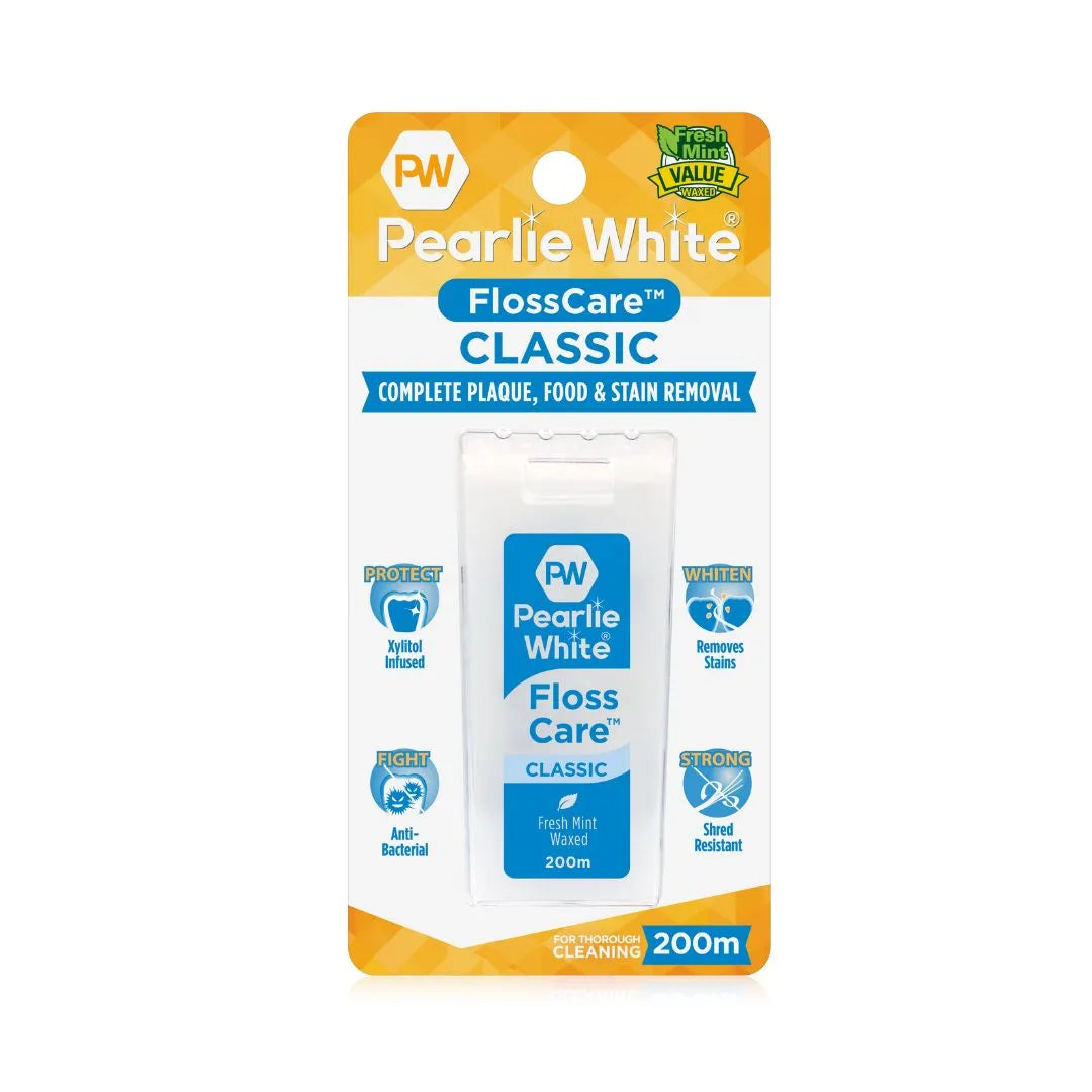 FlossCare Classic Waxed Mint Floss 200m