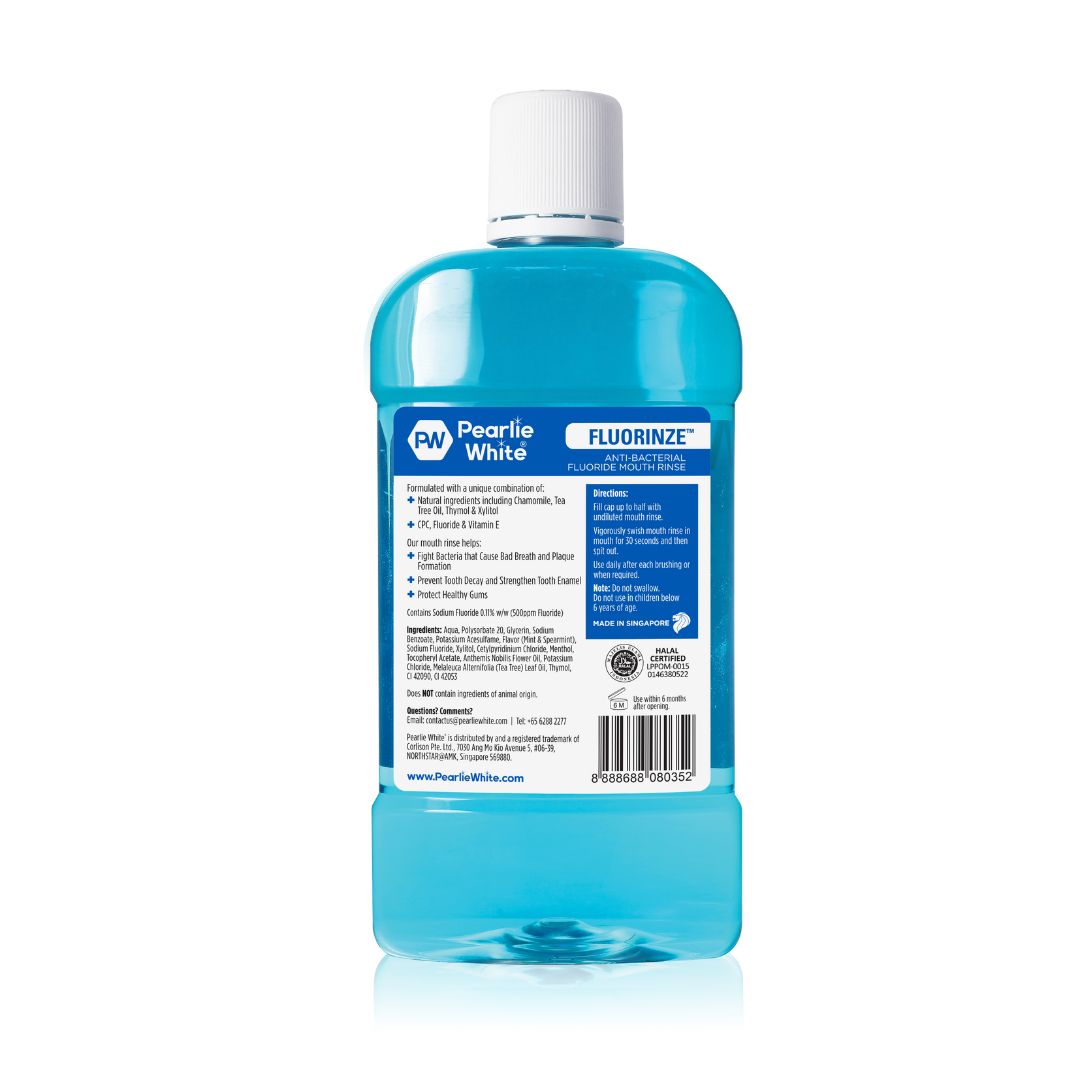 Fluorinze Anti-bacterial Fluoride Mouth Rinse 750ml