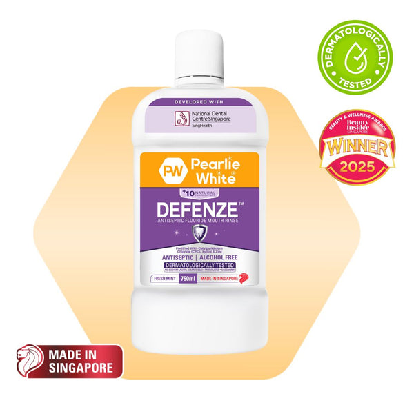 Defenze Antiseptic Fluoride Mouth Rinse 750ml