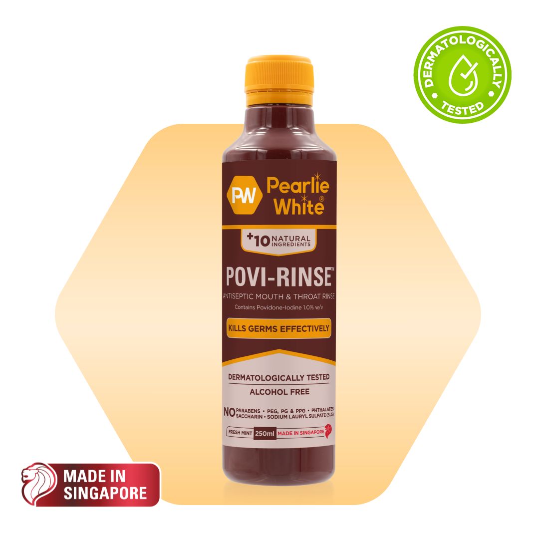 Povi-Rinse™ Antiseptic Mouth & Throat Rinse 250ml