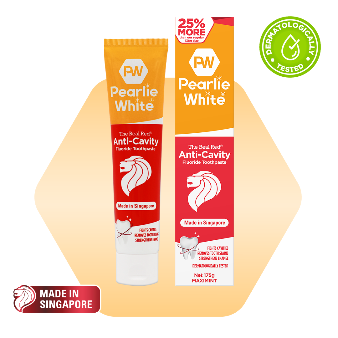 The Real Red® Anti-Cavity Fluoride Toothpaste 175gm