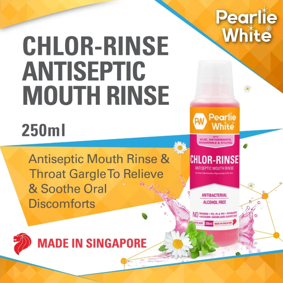 Chlor-Rinse Antiseptic Mouth Rinse 250ml