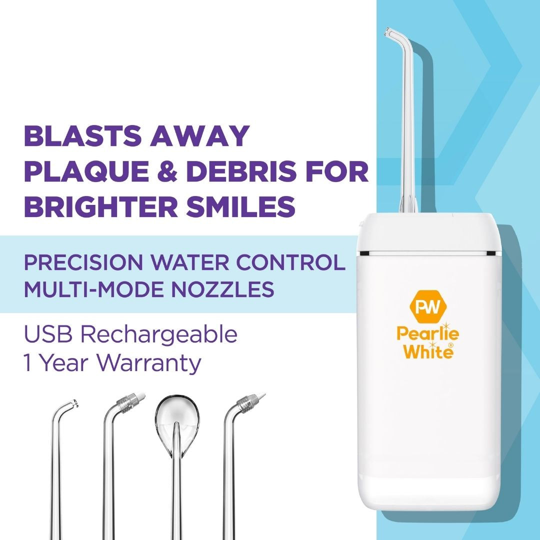 Portable Water Flosser – Pearlie White