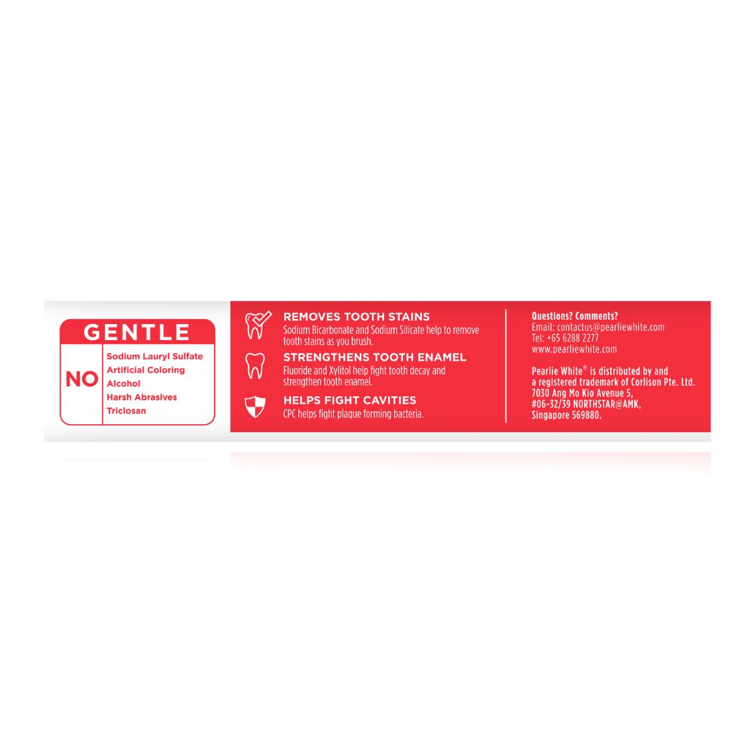 The Real Red® Anti-Cavity Fluoride Toothpaste 138gm - Triple Pack