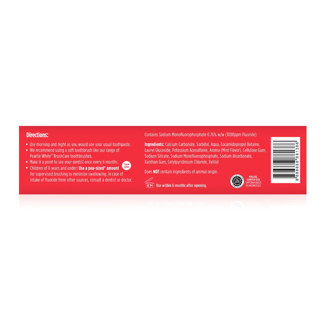 The Real Red® Anti-Cavity Fluoride Toothpaste 138gm - Triple Pack