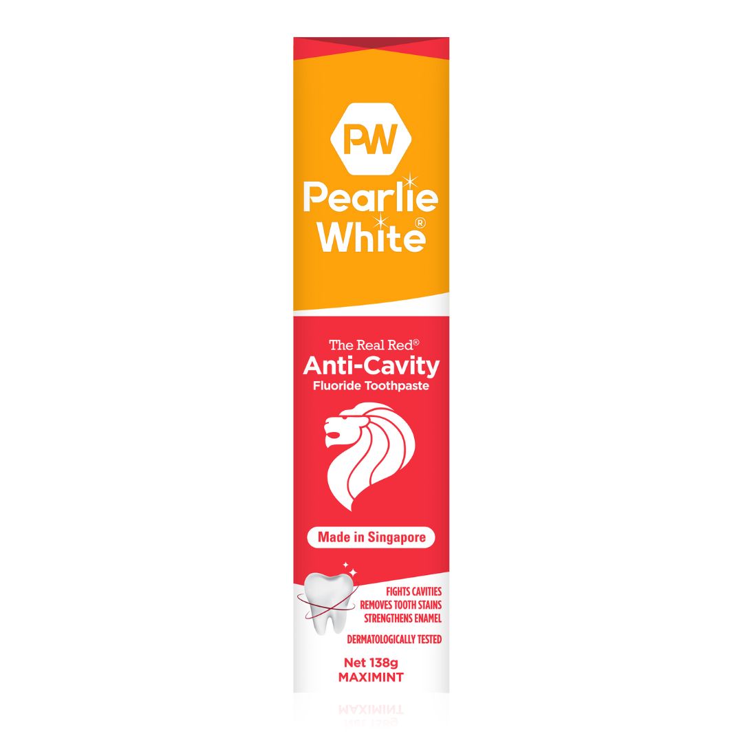 The Real Red® Anti-Cavity Fluoride Toothpaste 138gm - Triple Pack