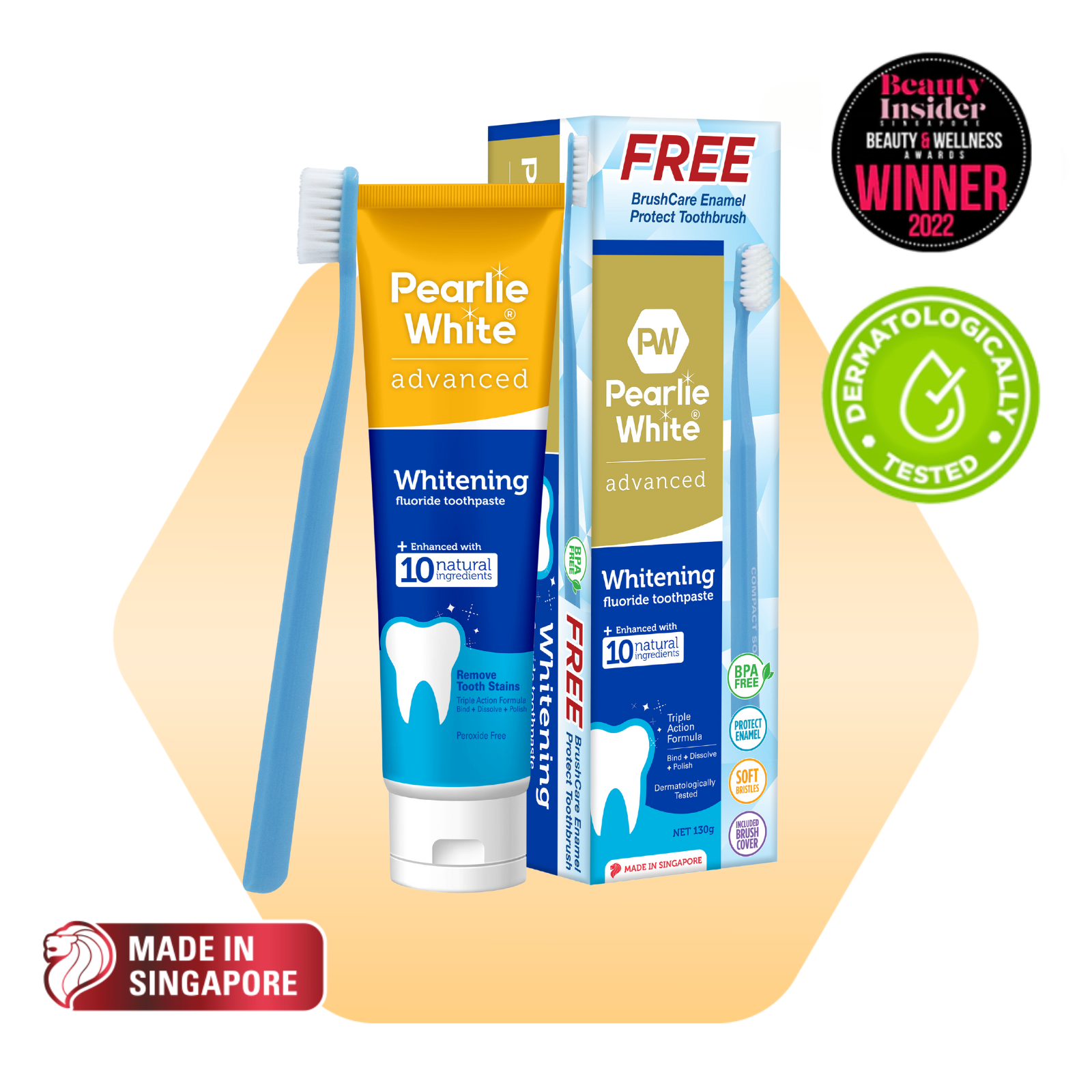 Advanced Whitening Fluoride Toothpaste Bundle