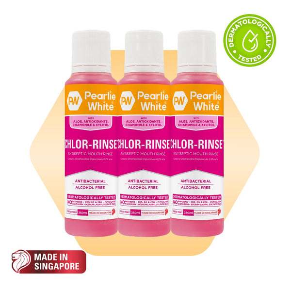 Buy Alcohol Free Mouth Rinse Online in Singapore | Pearlie White