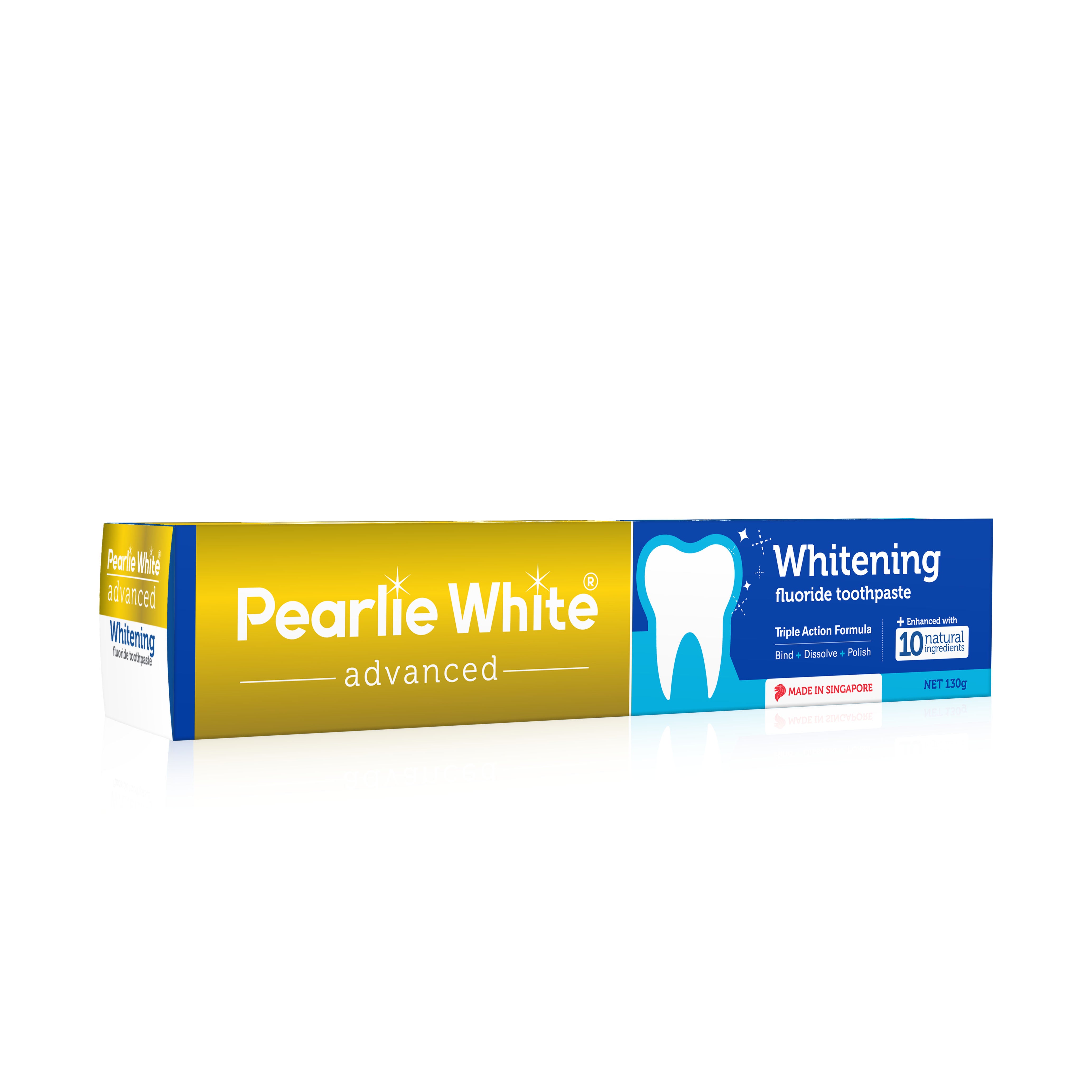 Advanced Whitening Fluoride Toothpaste 130gm