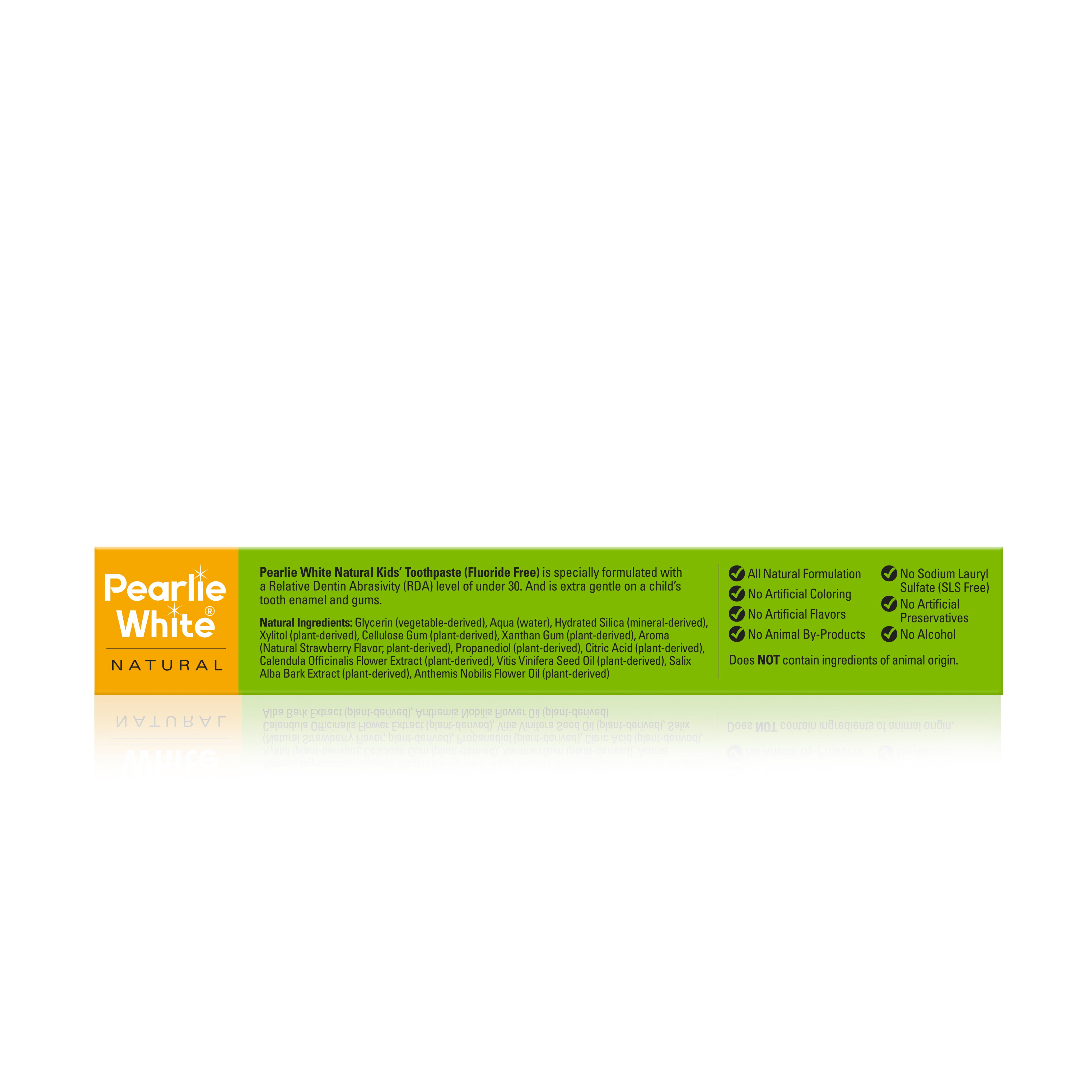 All Natural Enamel Safe Kids’ Toothpaste (Strawberry) 45g- Triple Pack
