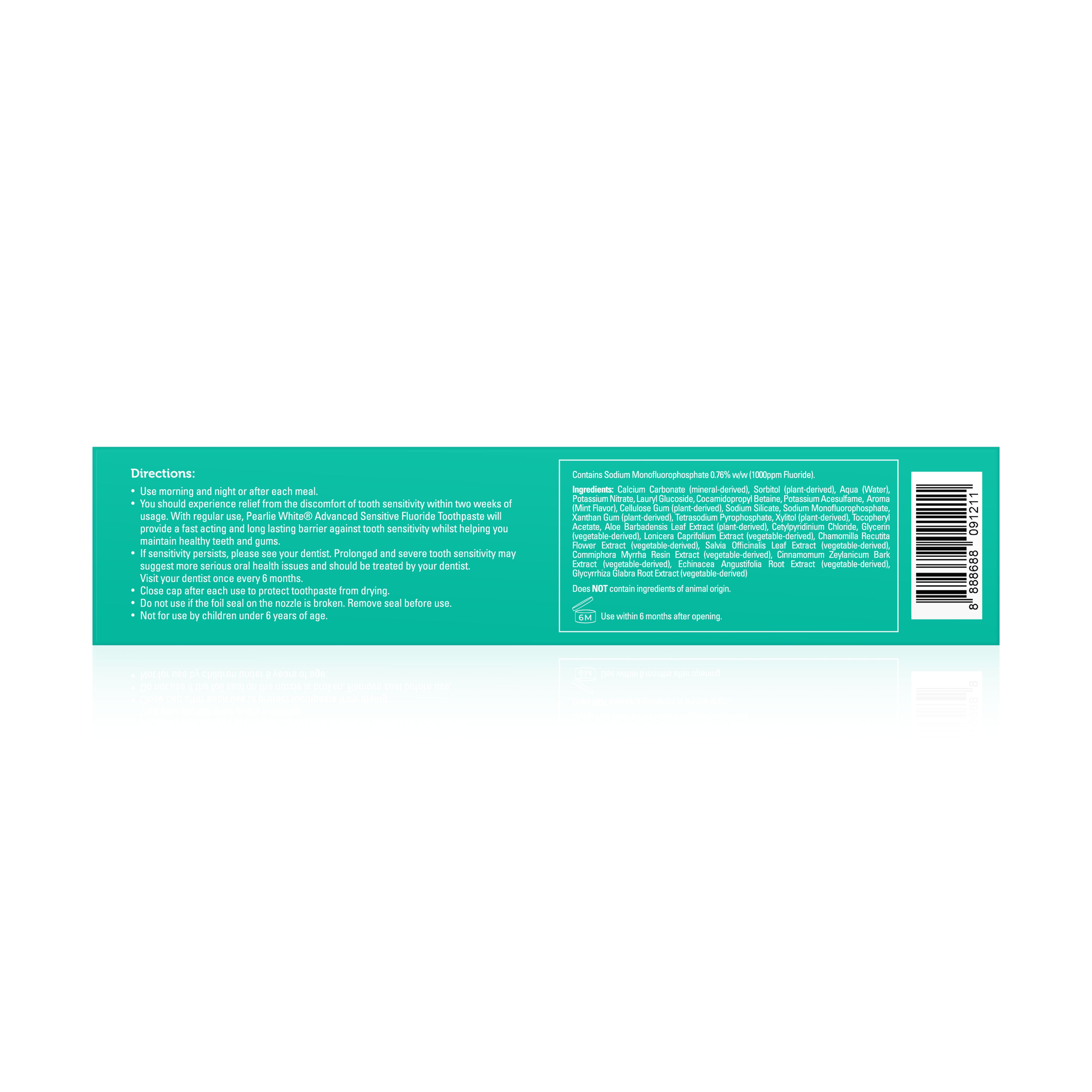 Advanced Sensitive Fluoride Toothpaste 130gm- Triple Pack