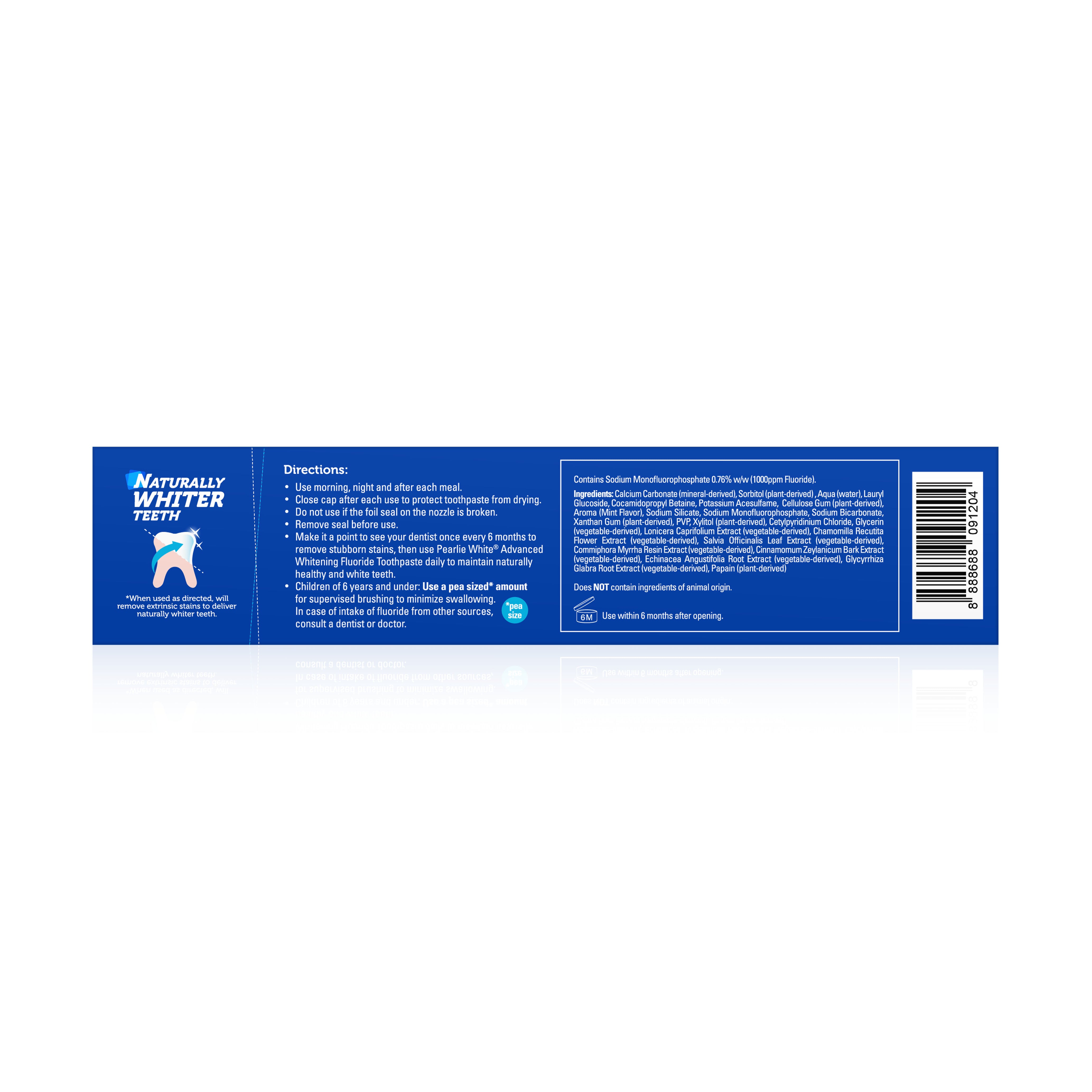 Advanced Whitening Fluoride Toothpaste 130gm