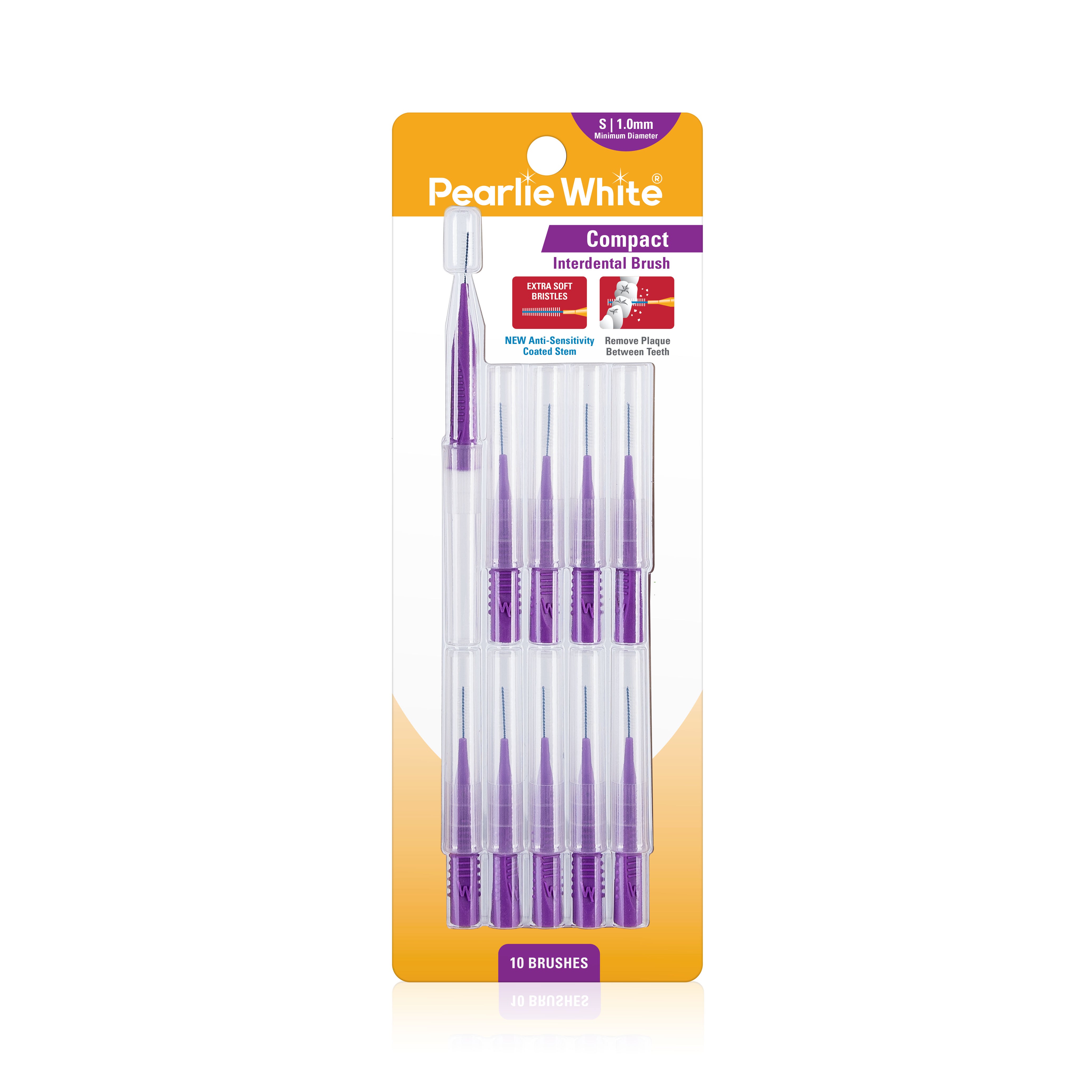 Compact Interdental Brushes - Pack of 10s