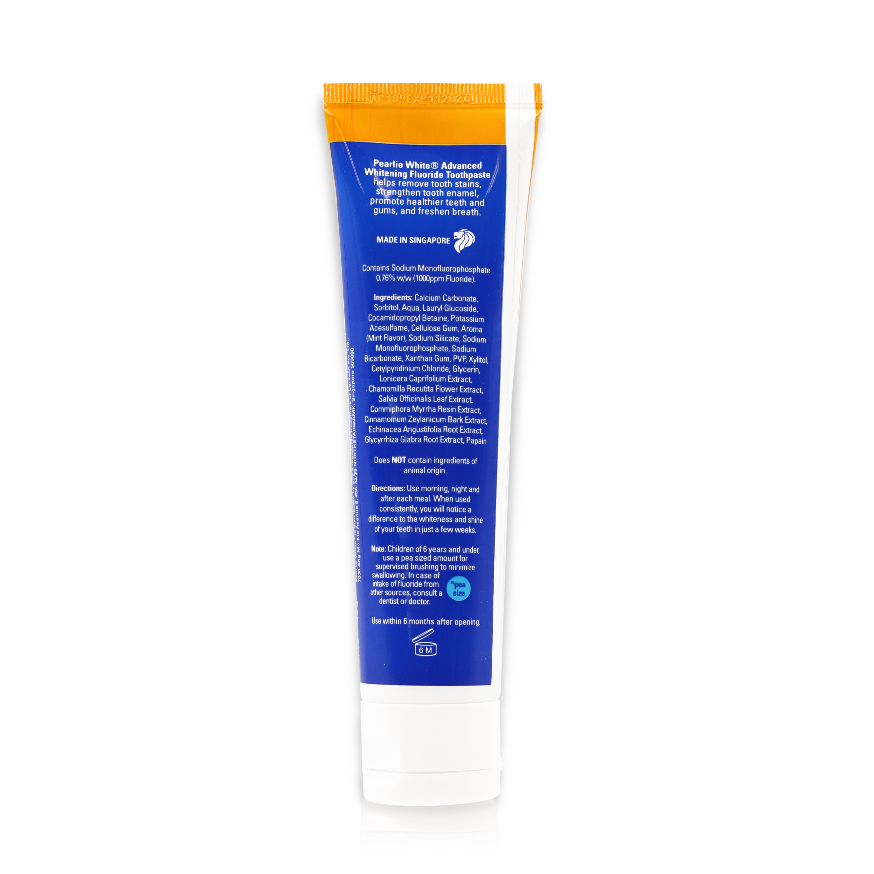 Advanced Whitening Fluoride Toothpaste 130gm