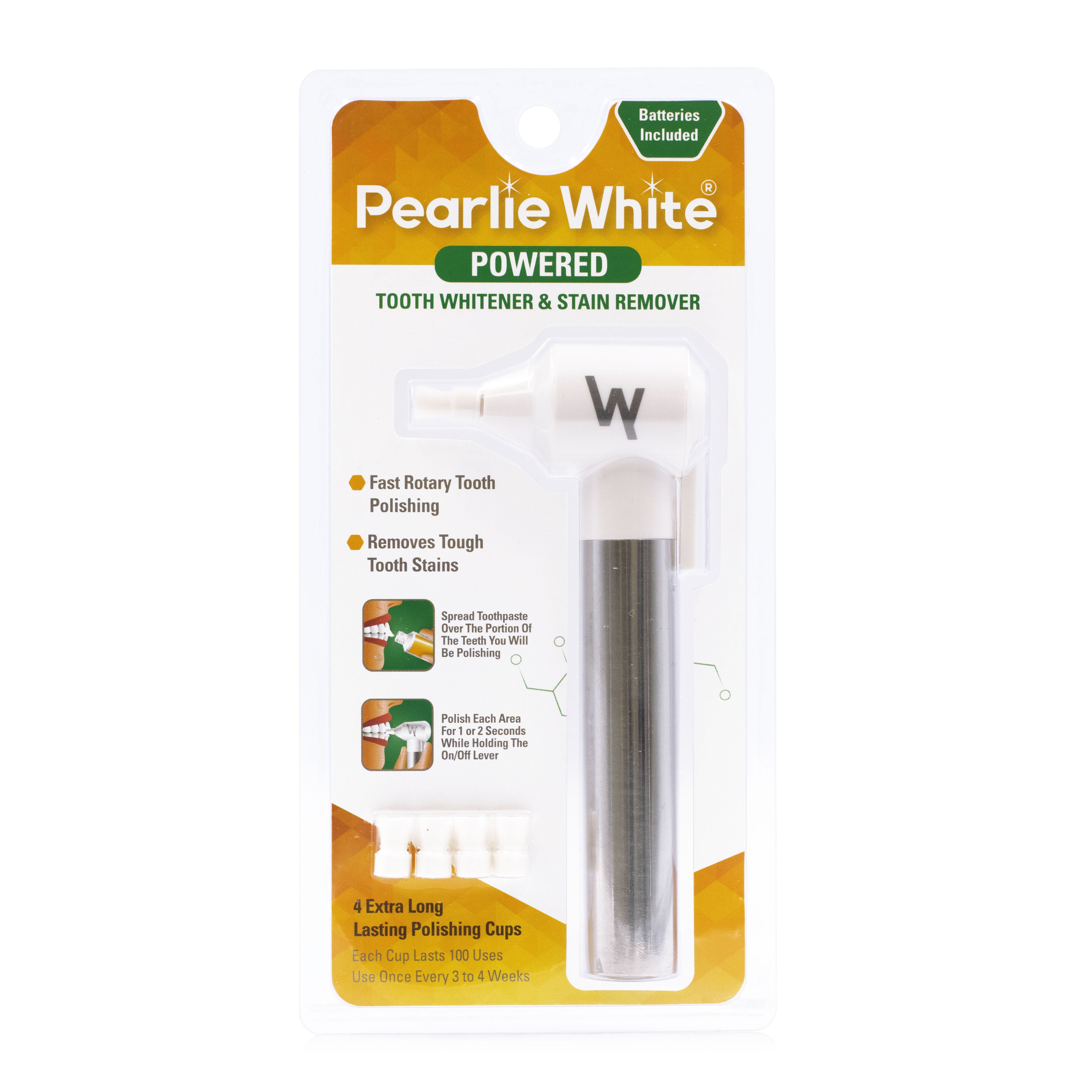 Powered Tooth Whitener & Stain Remover