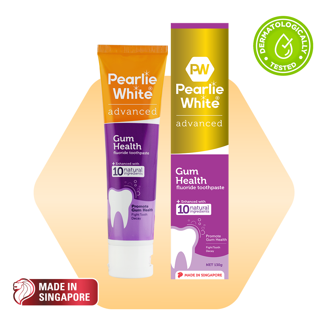 Advanced Gum Health Fluoride Toothpaste 130gm Pearlie White
