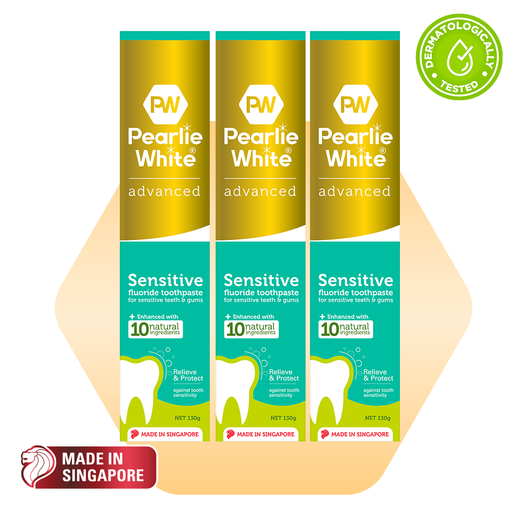 Advanced Sensitive Fluoride Toothpaste 130gm- Triple Pack