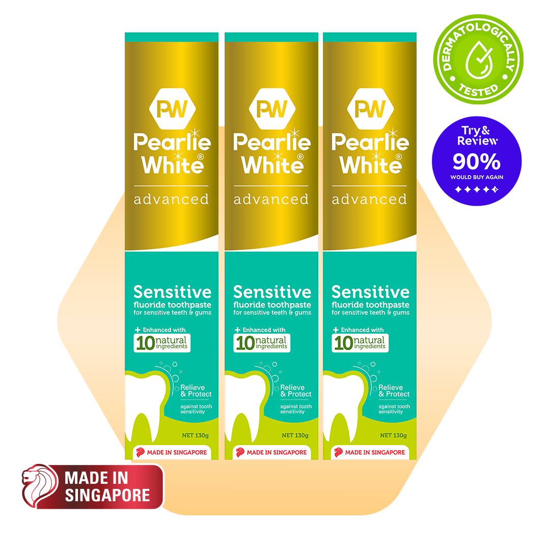 Advanced Sensitive Fluoride Toothpaste 130gm- Triple Pack