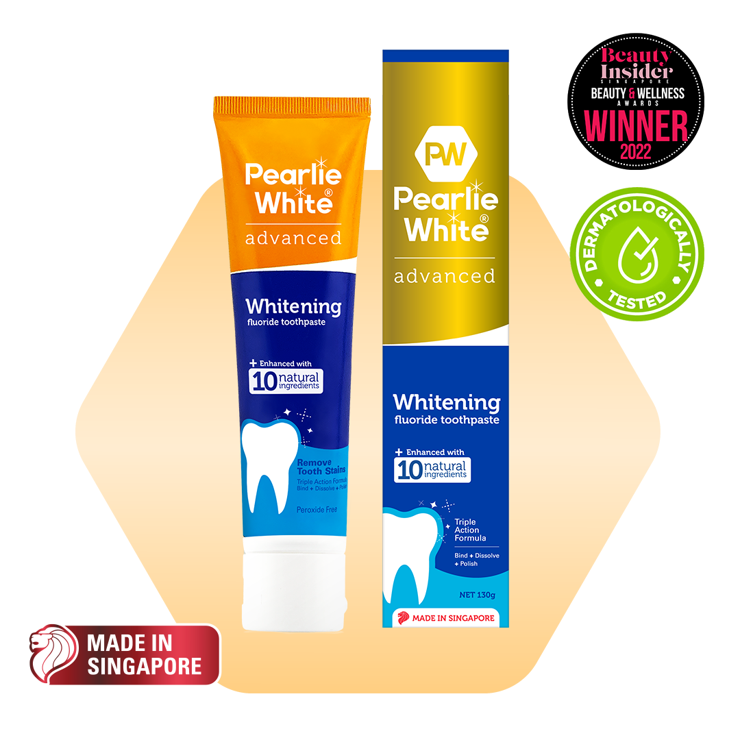 Advanced Whitening Fluoride Toothpaste 130gm