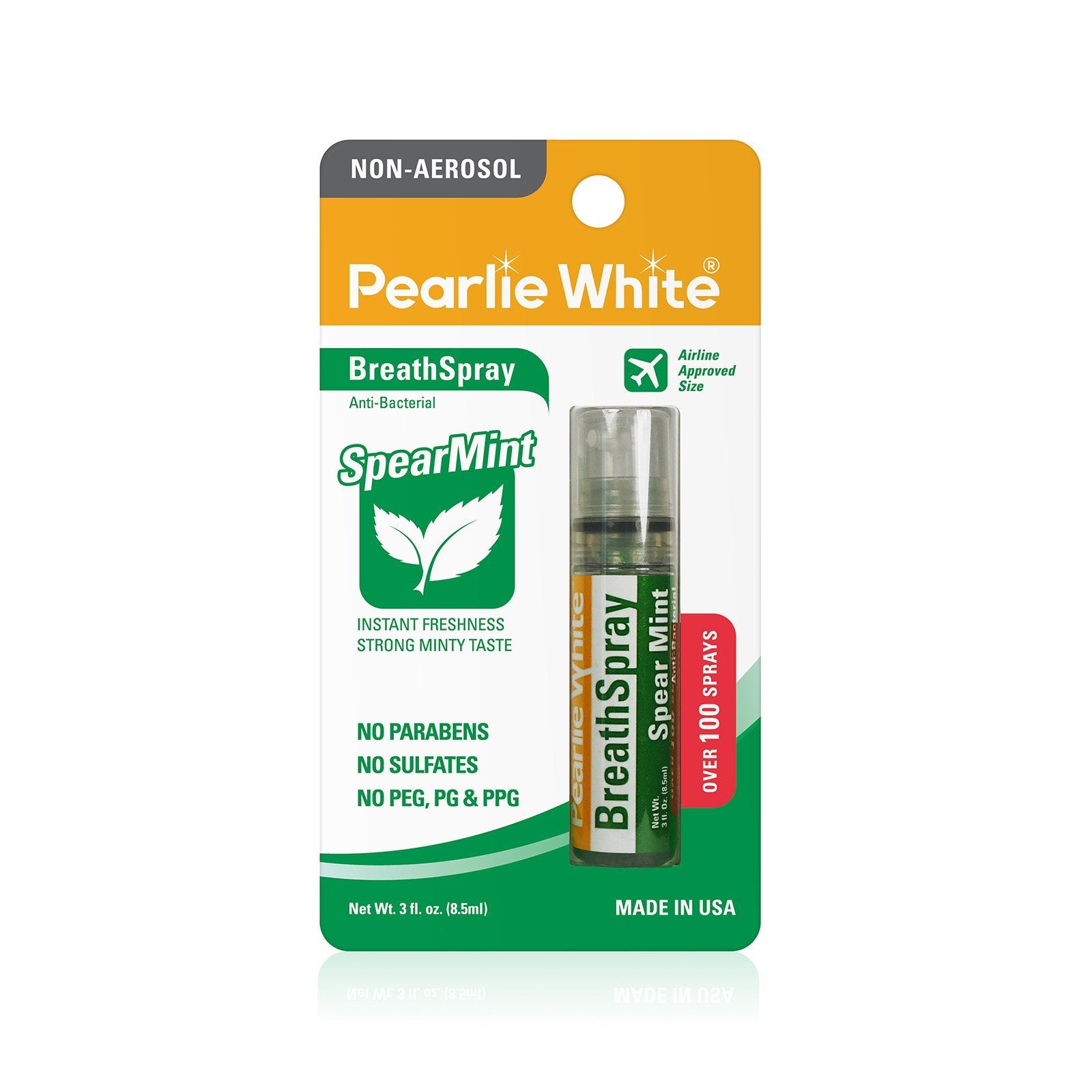 BreathSpray SpearMint 8.5ml- Triple Pack