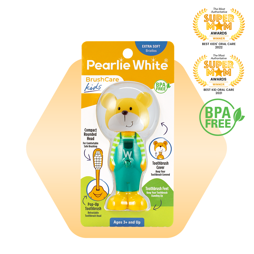 BrushCare Kids Pop-Up Extra Soft Toothbrush