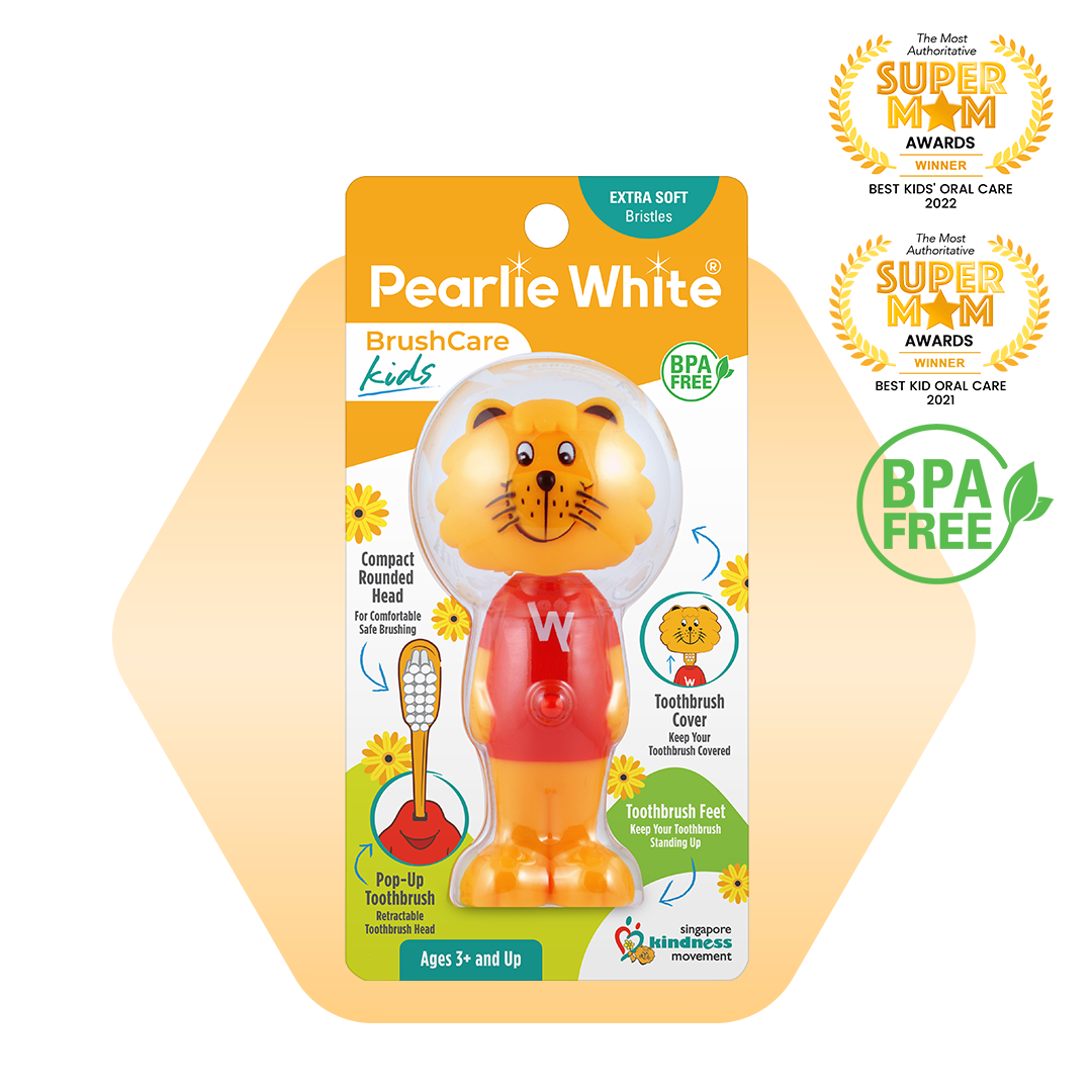 BrushCare Kids Pop-Up Extra Soft Toothbrush