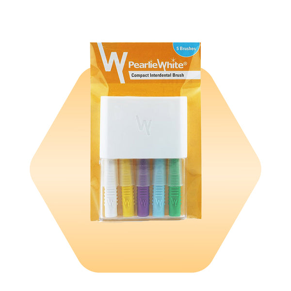 Compact Interdental Brush Variety Kit - 5 Interdental Brushes with Travel Case