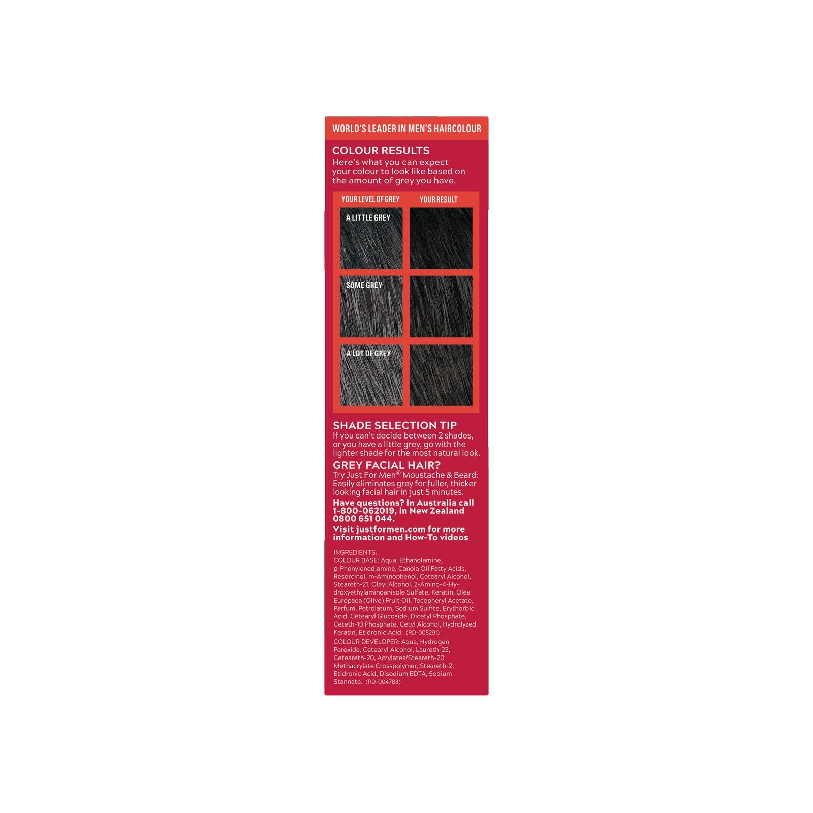JFM Shampoo-In Hair Color Real Black