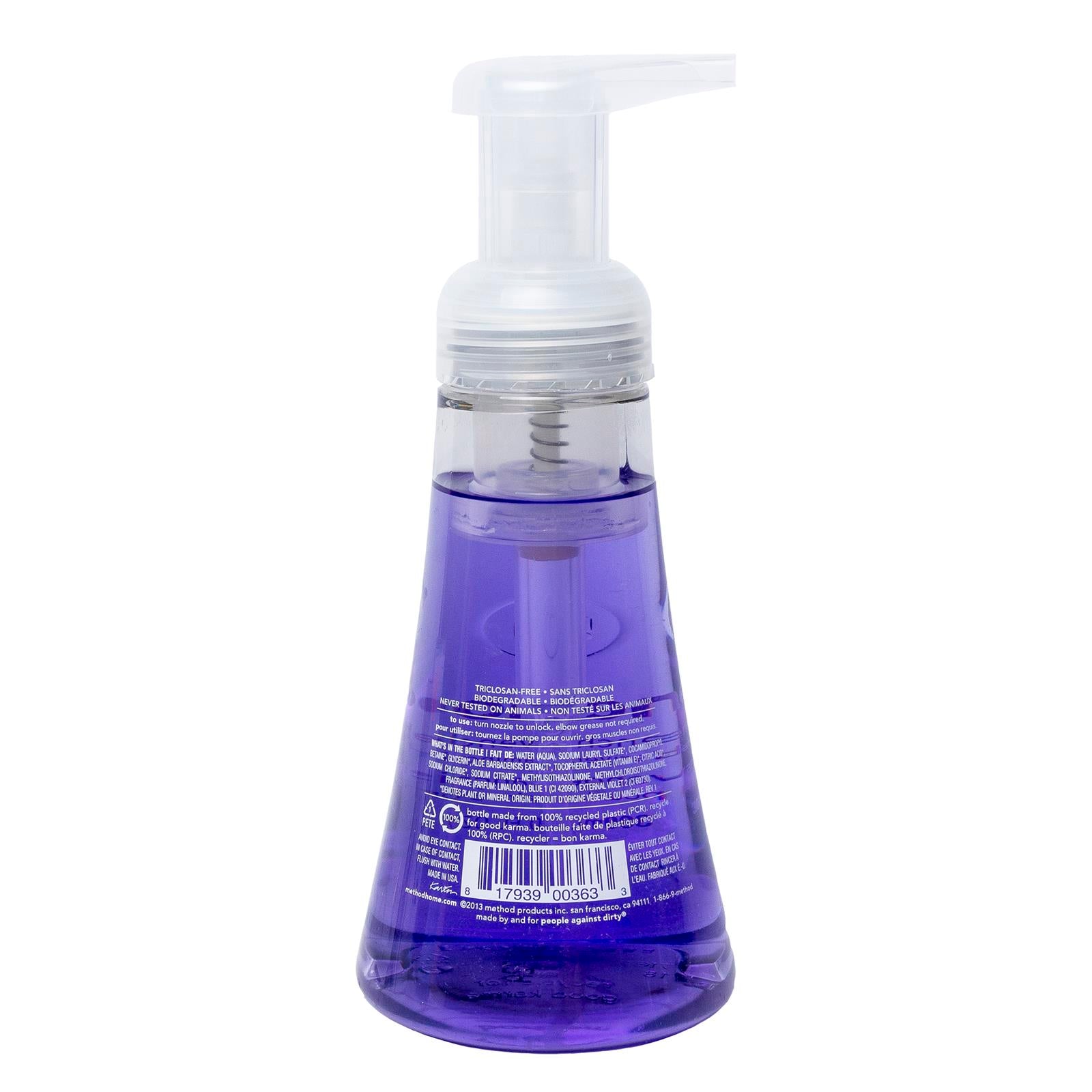 method foaming hand wash 300ml - french lavender