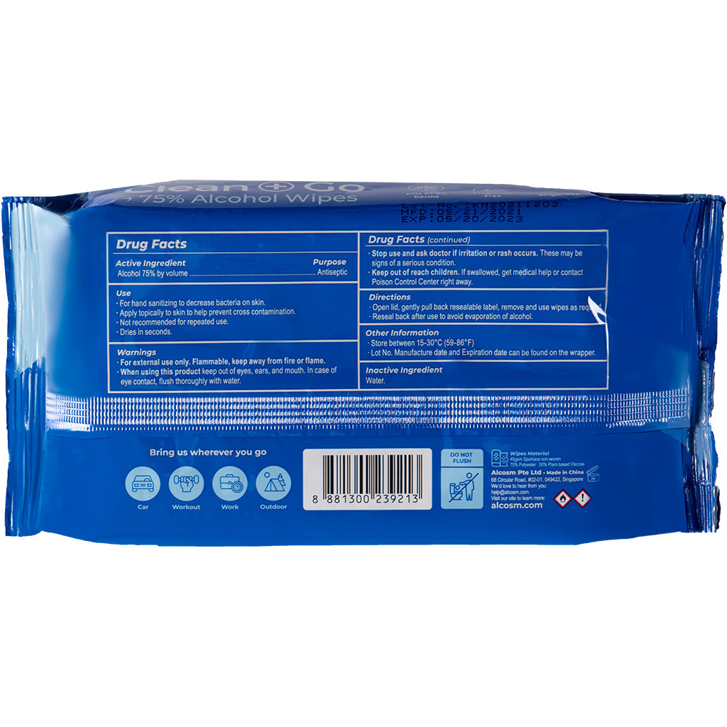 Alcosm Disinfectant Wipes 50s