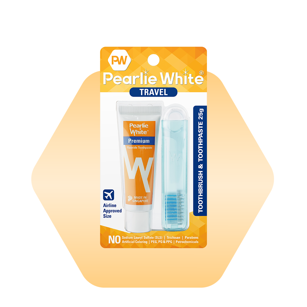 Travel Toothbrush with Premium Toothpaste 25gm