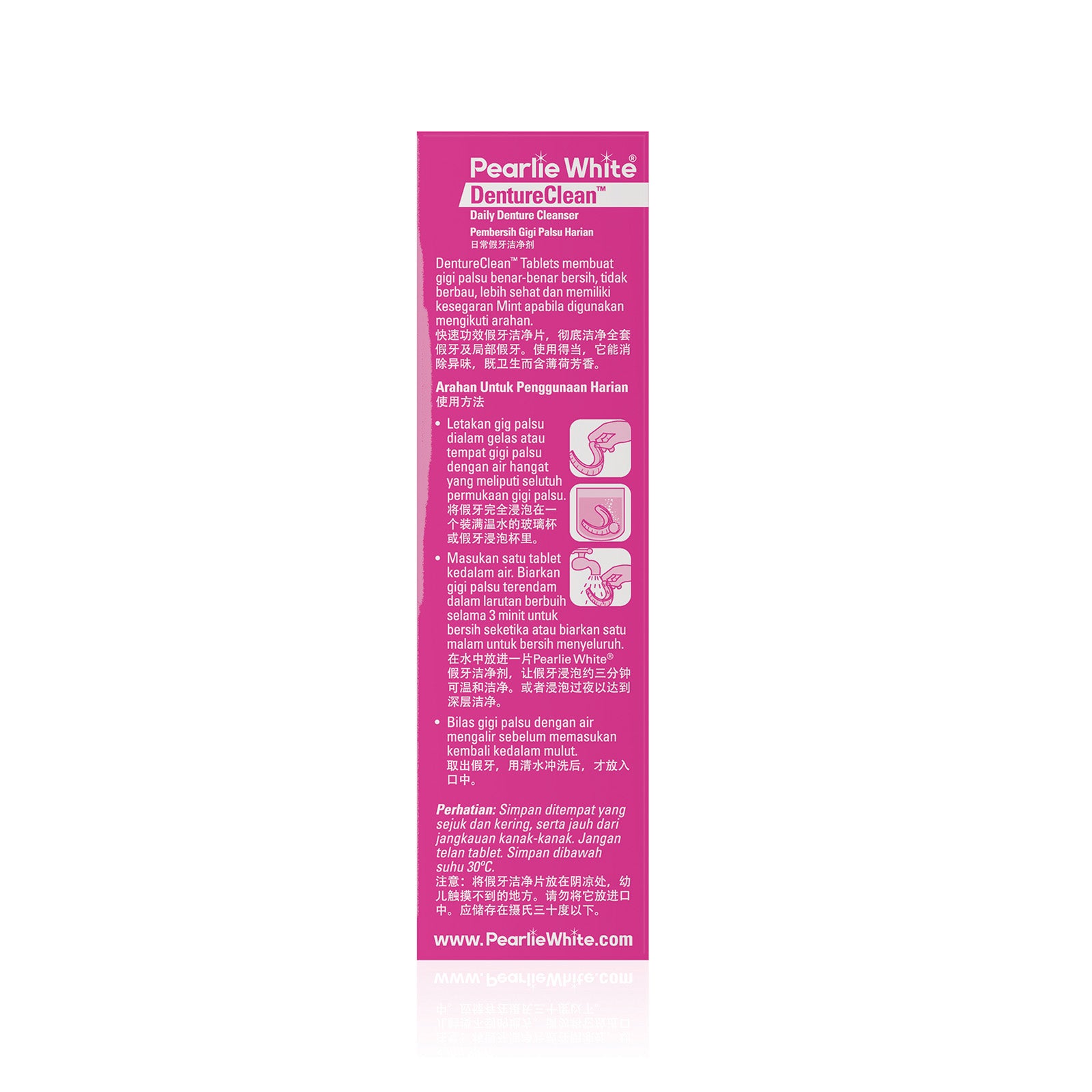 DentureClean - Denture Cleansing Tablets 42pcs